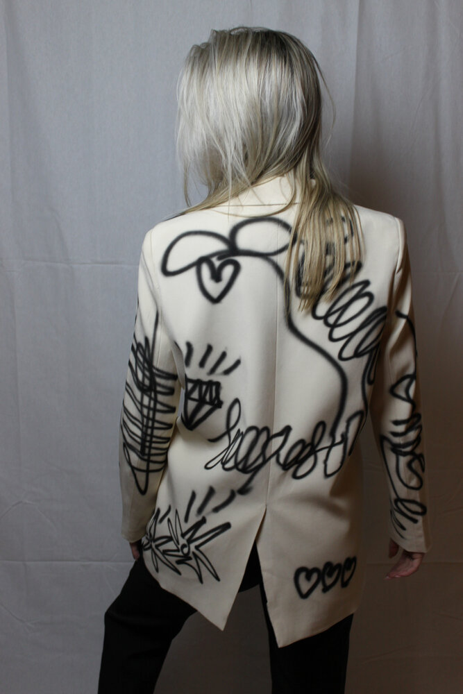 Graffiti blazer