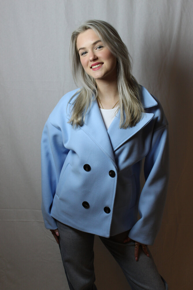 Blue jacket