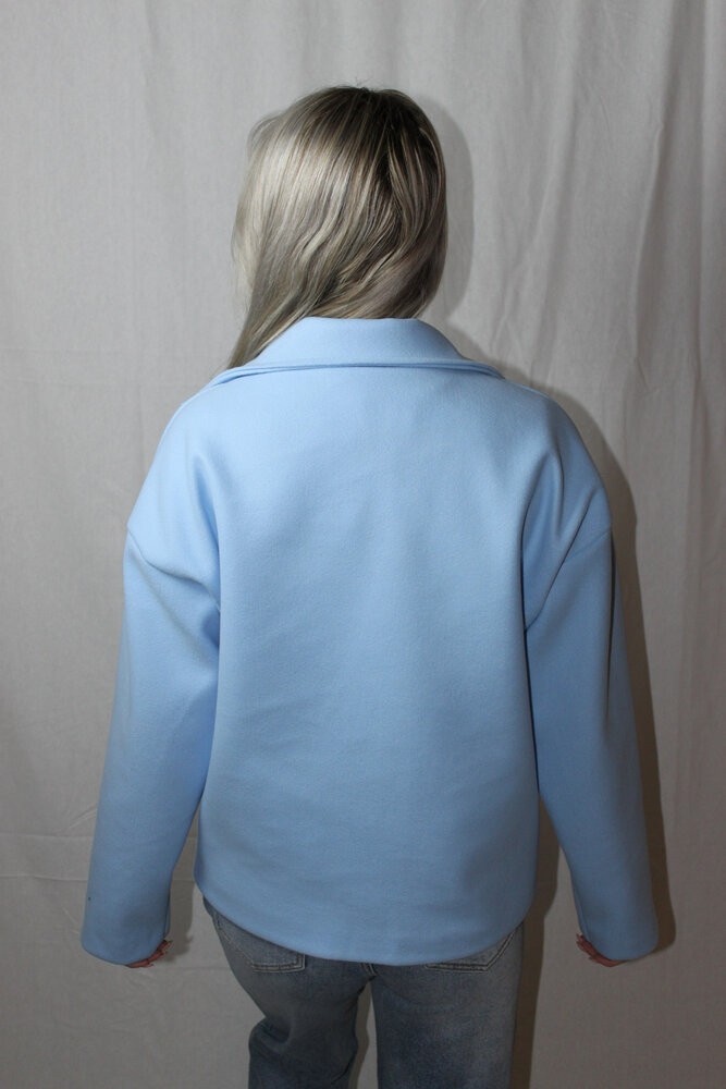 Blue jacket
