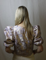 Purple flower top