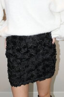 Black roses skirt