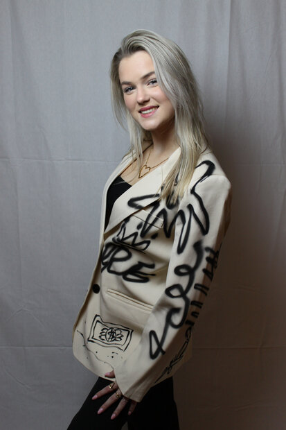 Graffiti blazer